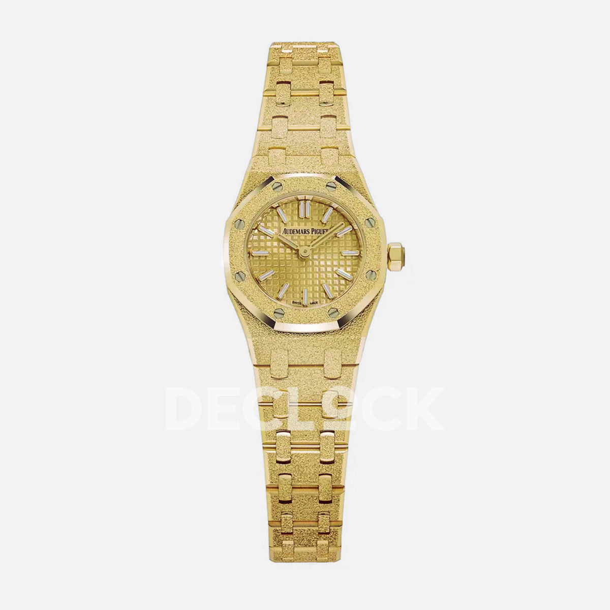 Audemars Piguet Lady Royal Oak Mini Frosted Gold Champagne Dial