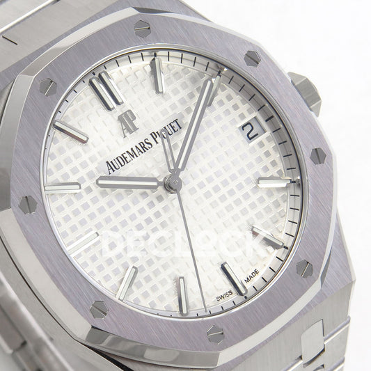 Audemars Piguet Royal Oak 15500 DDF White Bracelet DD4302 replica - dial angle left