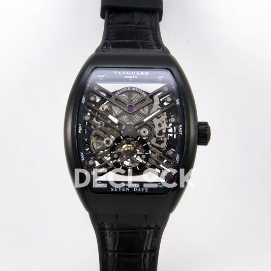 Franck Muller Vanguard Skeleton V45 DLC ABF replica - front
