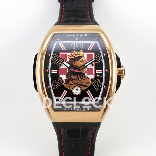 Franck Muller Vanguard Zvonimir Croatia Rose Gold ABF A2824 replica - front