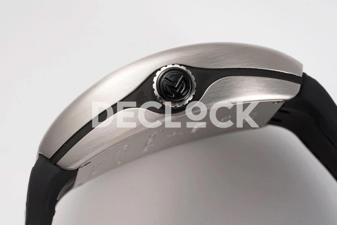 Replica Franck Muller Vanguard V45 SS Black Dial | Declock.