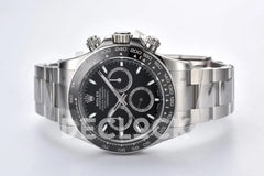 Replica Rolex Daytona 126500LN Black Dial in Steel