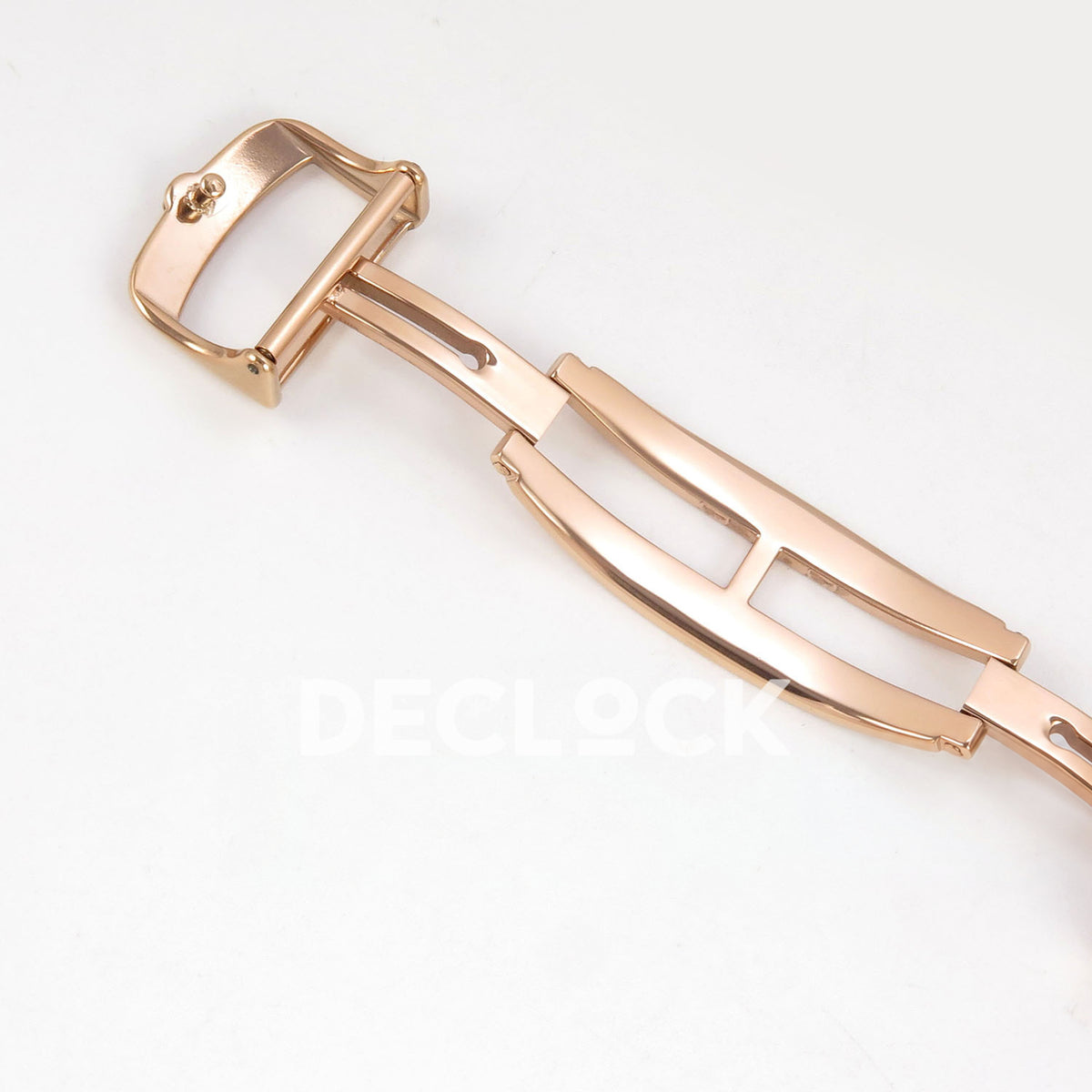 Jaeger-LeCoultre Reverso Tribute JJF red rose-gold replica - extended clasp view