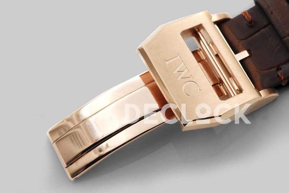 Replica IWC Pilot’s Watch Spitfire Chronograph IW387803 Rose Gold | Declock.