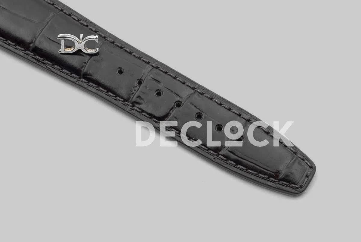 Replica IWC Portuguese Hand Wound Eight Days IW510202 Black Dial in Steel | Declock.