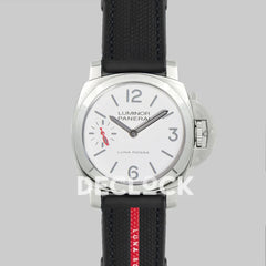 PAM1342 Luminor Luna Rossa SS 42mm White Dial