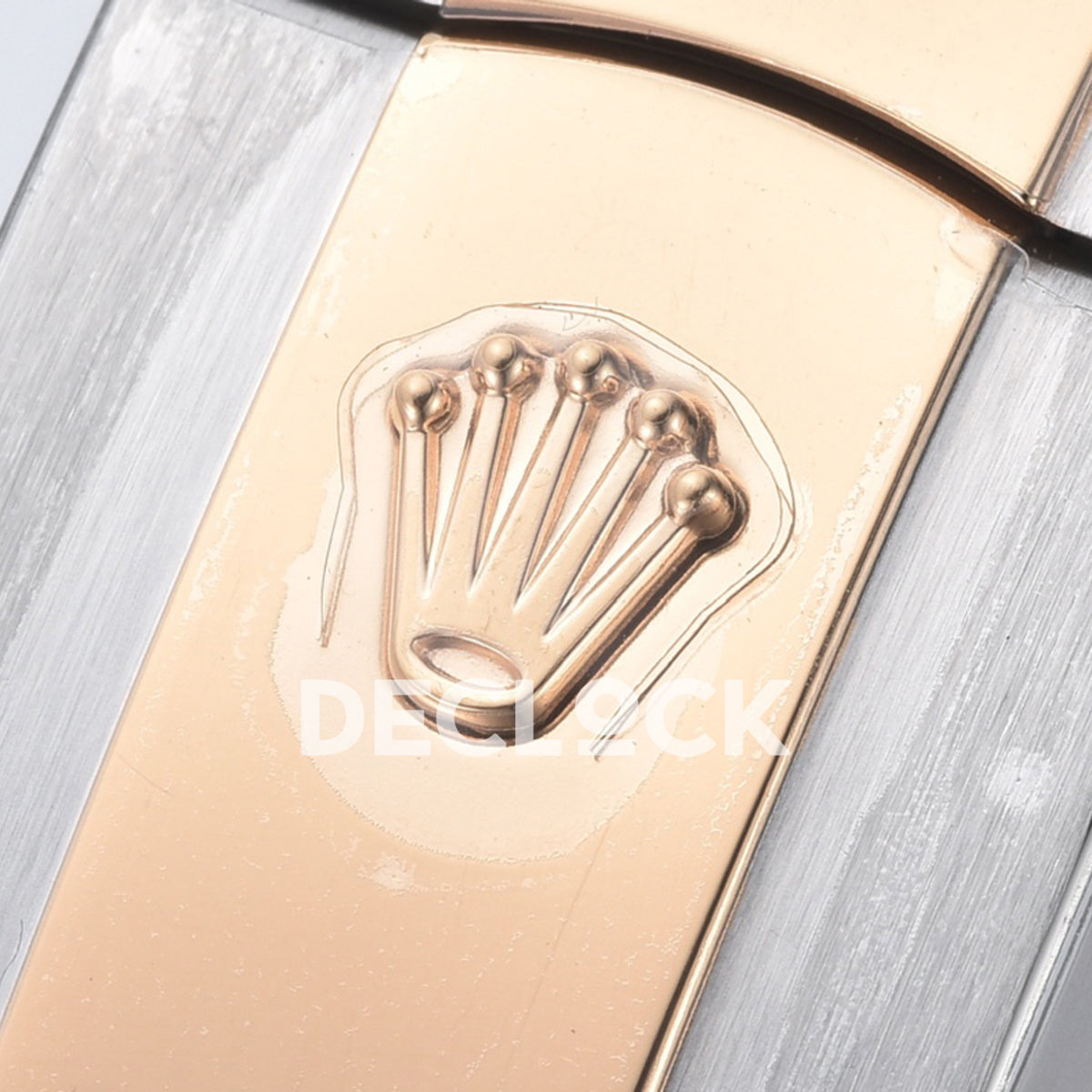 Rolex Datejust 41 126331 Pink Sundust Diamond Jubilee — Λογότυπο κουμπώματος