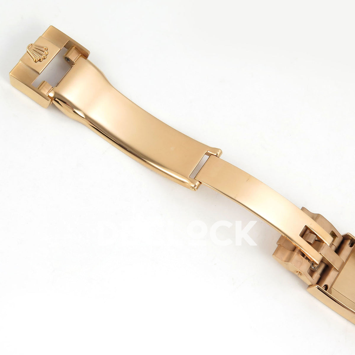 Rolex Daytona 116505 VF replica - gold-tone folding-clasp mechanism and bracelet