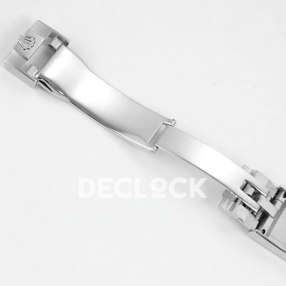 Rolex Daytona 116509 AVF replica - silver-tone folding-clasp mechanism and bracelet