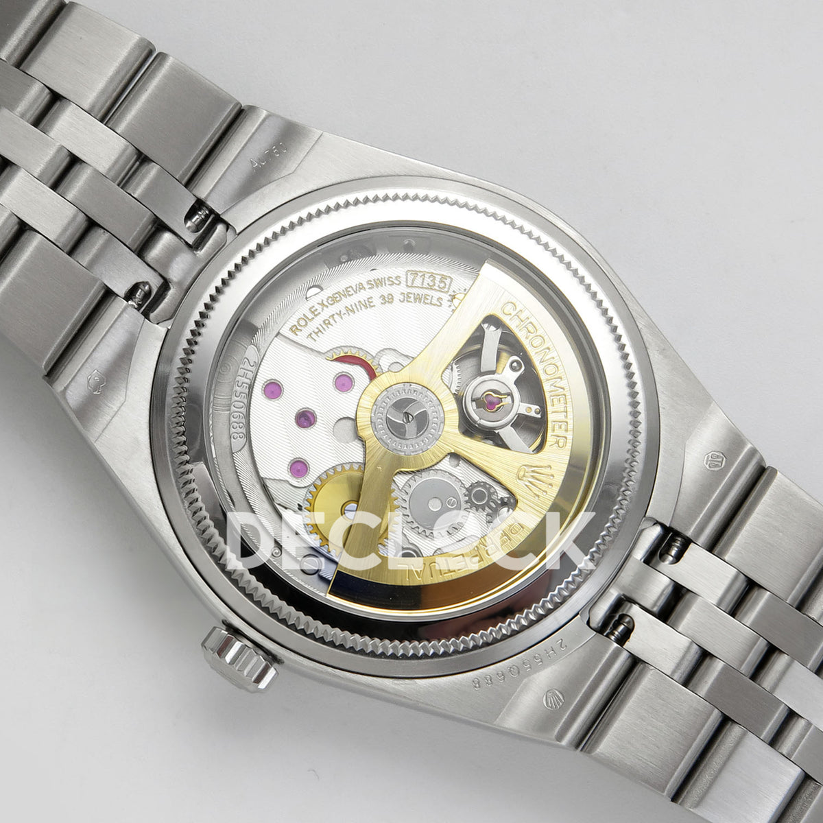 Rolex Land-Dweller 40mm 127334 White Dial Steel Clean replica - caseback and movement