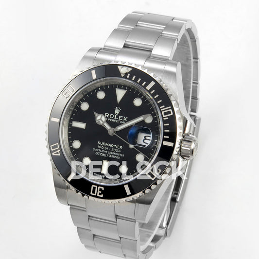 Rolex Submariner 126610LN 41mm VF Black Ceramic DD3235 replica - three quarter