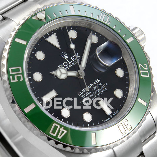 Rolex Submariner 126610LV 41mm ARF Starbucks MK2 DD3235 replica - dial angle left
