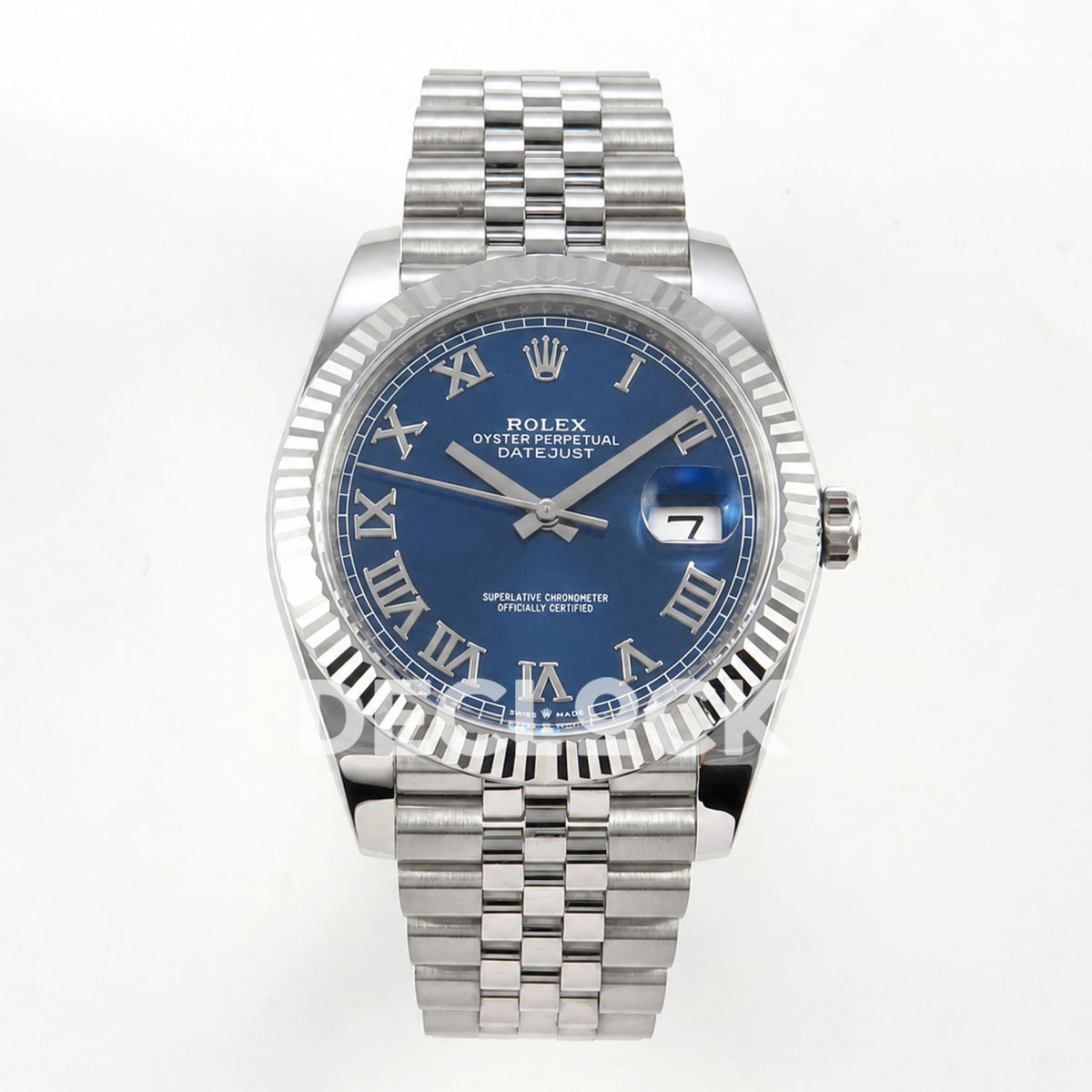 Rolex Datejust 41 126334 Blue Roman Dial Jubilee Clean Plus JH3235 Free Sprung