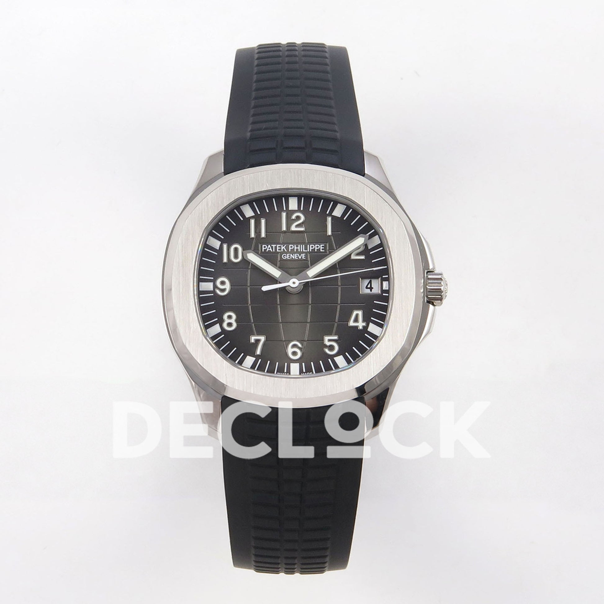 Patek Philippe Aquanaut 5167 SS DDF Gray Dial on Black Rubber Strap DBP330 Super Clone