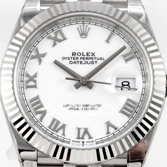 Rolex Datejust 41 126334 White Roman Dial Jubilee VSF VS3235 V2