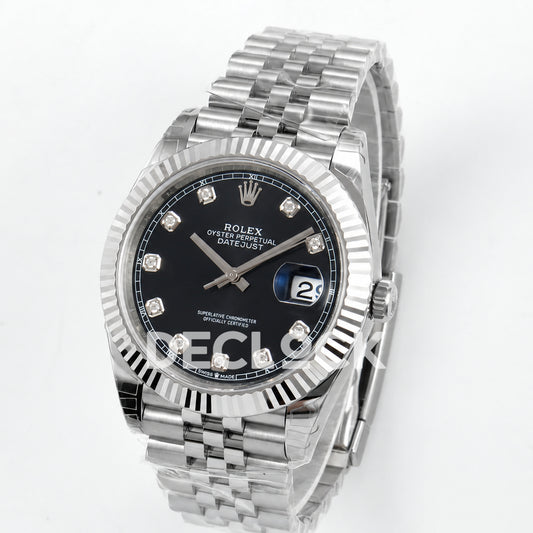 Rolex Datejust 41 126334 Black Diamond Dial Jubilee VSF VS3235 V2