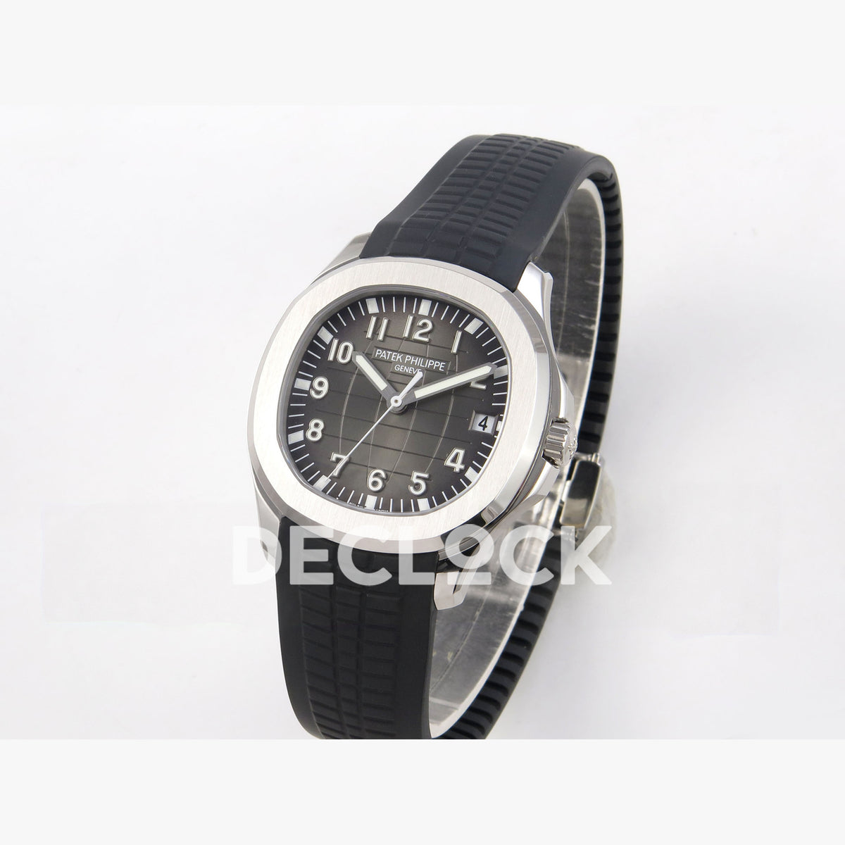 Patek Philippe Aquanaut 5167 SS DDF Gray Dial on Black Rubber Strap DBP330 Super Clone