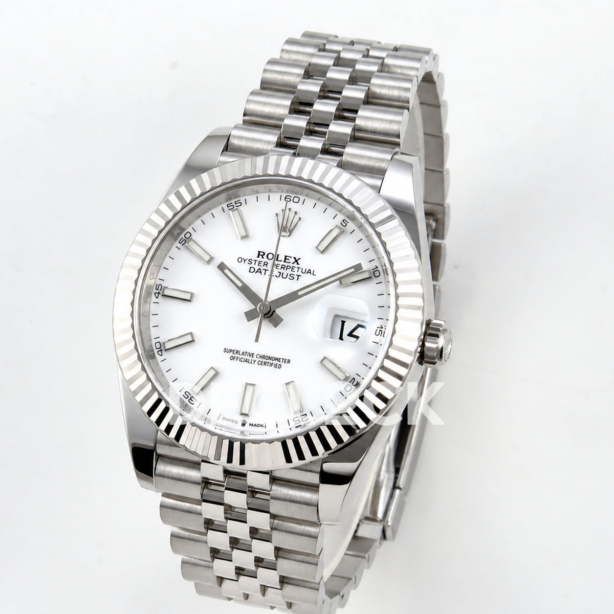 Rolex Datejust 41 126334 White Stick Dial Jubilee Clean Plus JH3235 Free Sprung