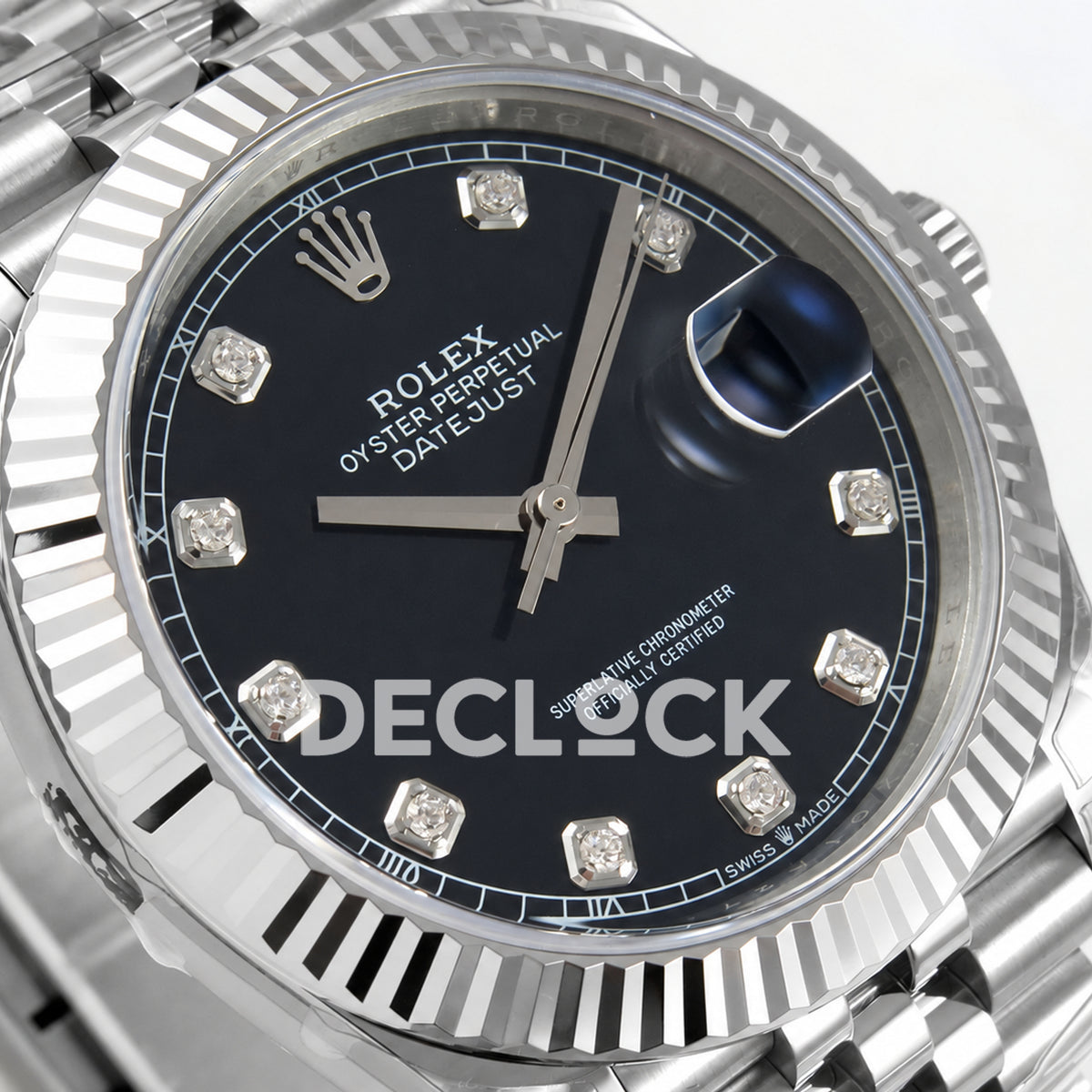 Rolex Datejust 41 126334 Black Diamond Dial Jubilee VSF VS3235 V2