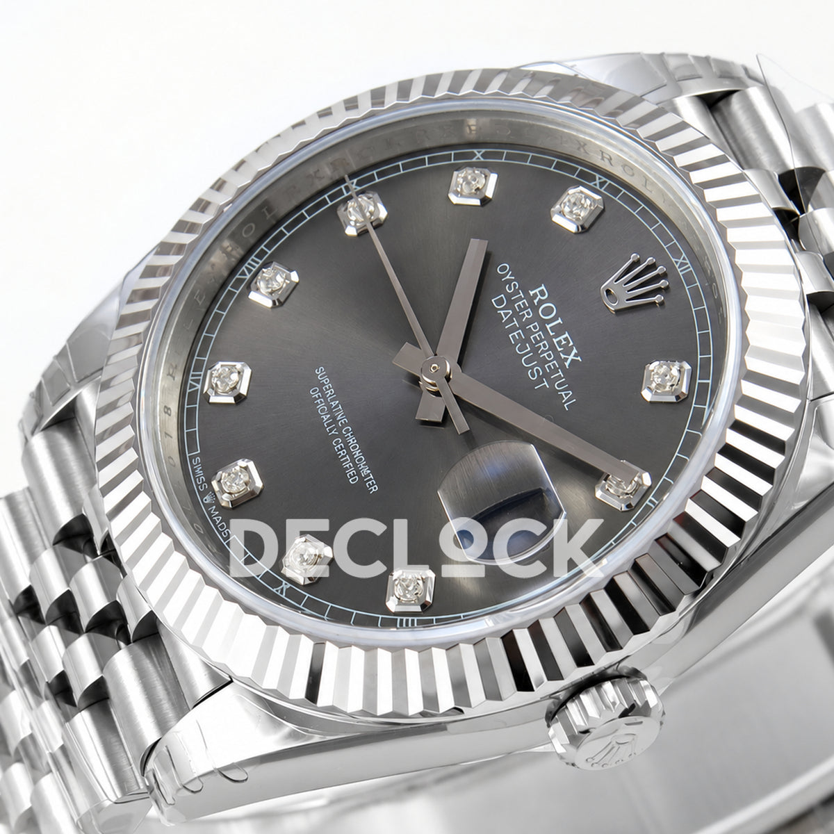 Rolex Datejust 41 126334 Grey Diamond Dial Jubilee VSF VS3235 V2