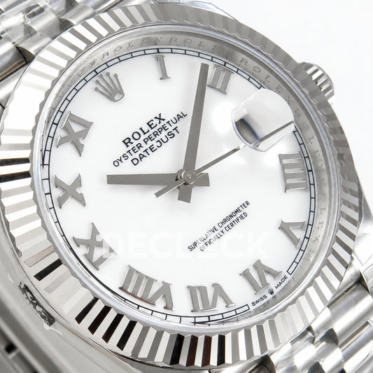 Rolex Datejust 41 126334 White Roman Dial Jubilee VSF VS3235 V2