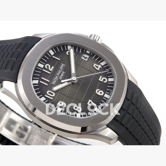 Patek Philippe Aquanaut 5167 SS DDF Gray Dial on Black Rubber Strap DBP330 Super Clone