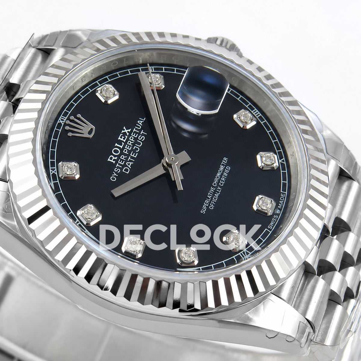 Rolex Datejust 41 126334 Black Diamond Dial Jubilee VSF VS3235 V2