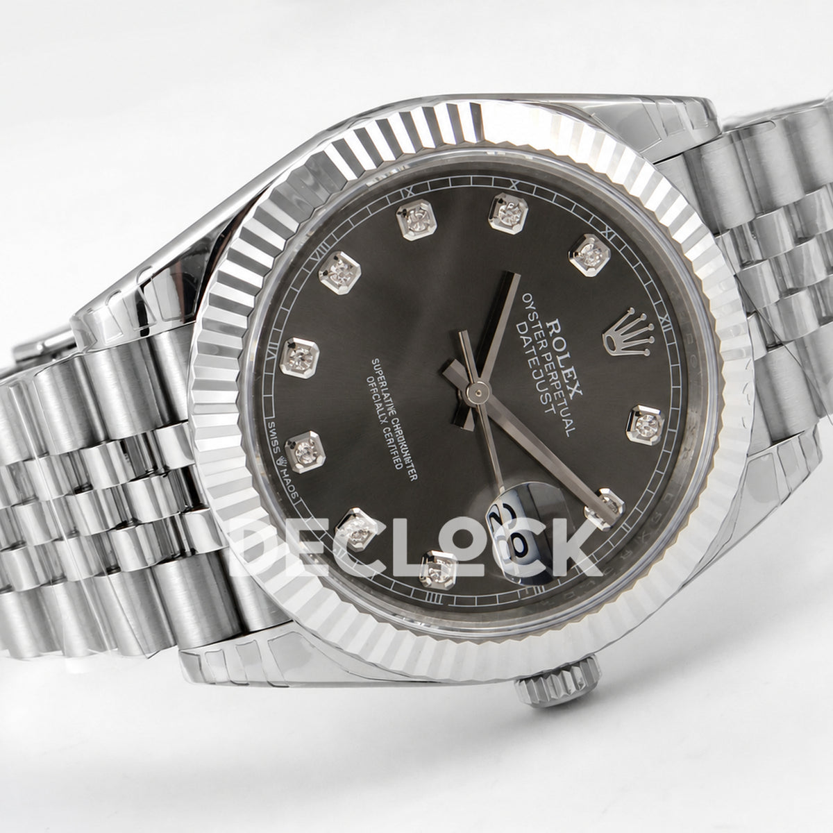 Rolex Datejust 41 126334 Grey Diamond Dial Jubilee VSF VS3235 V2
