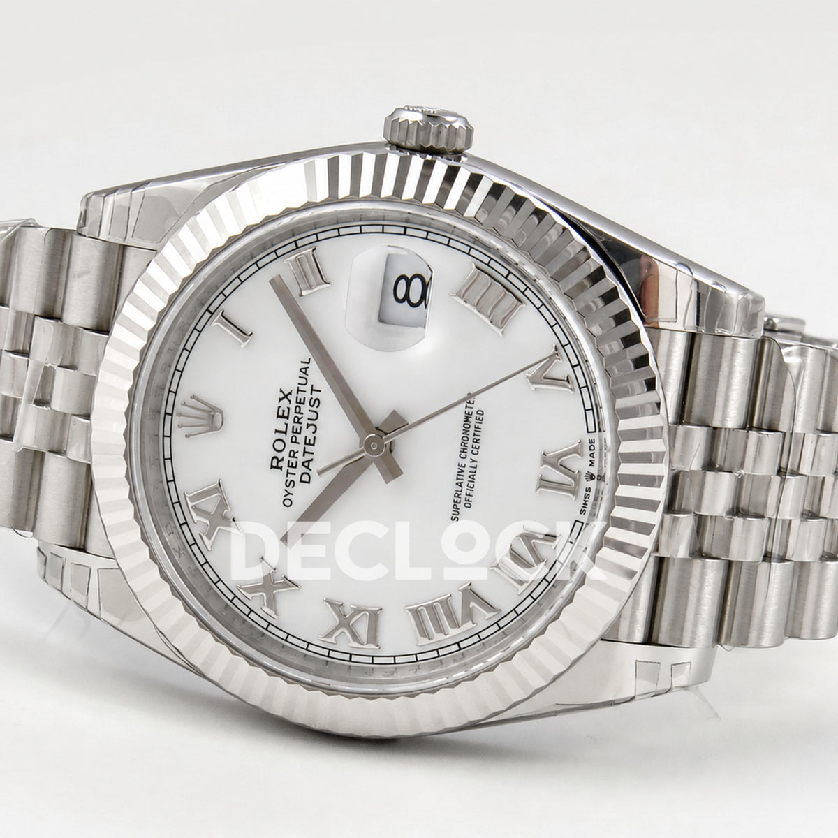 Rolex Datejust 41 126334 White Roman Dial Jubilee VSF VS3235 V2