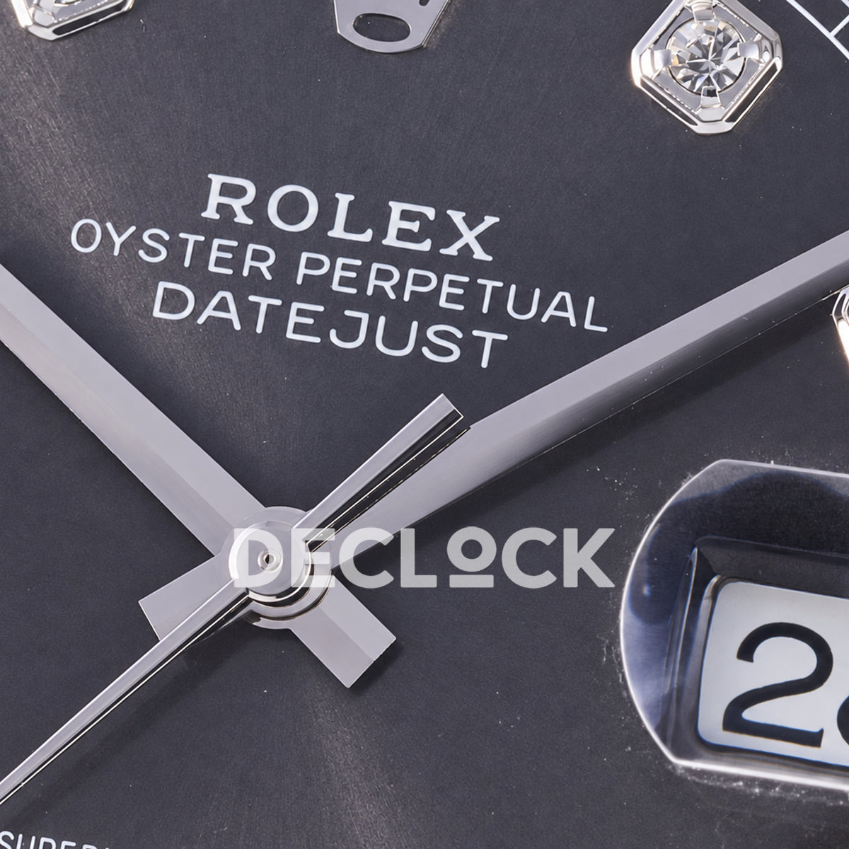 Rolex Datejust 41 126334 Grey Diamond Dial Jubilee JF JH3235 Free Sprung