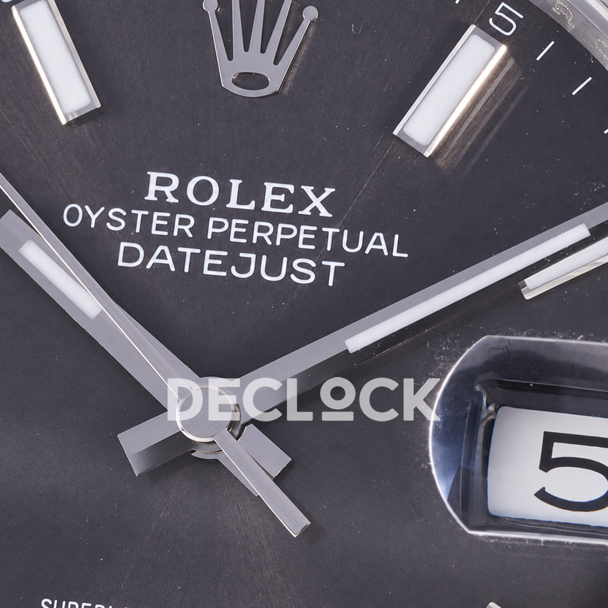 Rolex Datejust 41 126334 Grey Stick Dial Jubilee JF JH3235 Free Sprung