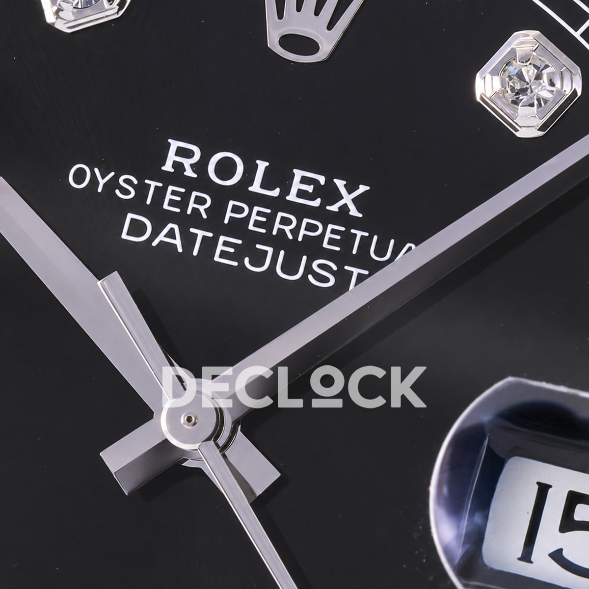 Rolex Datejust 41 126334 Black Diamond Dial Jubilee JF JH3235 Free Sprung