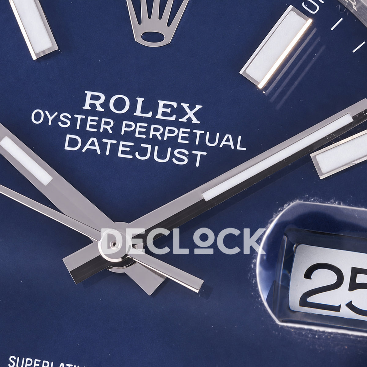Rolex Datejust 41 126334 Blue Stick Dial Jubilee JF JH3235 Free Sprung