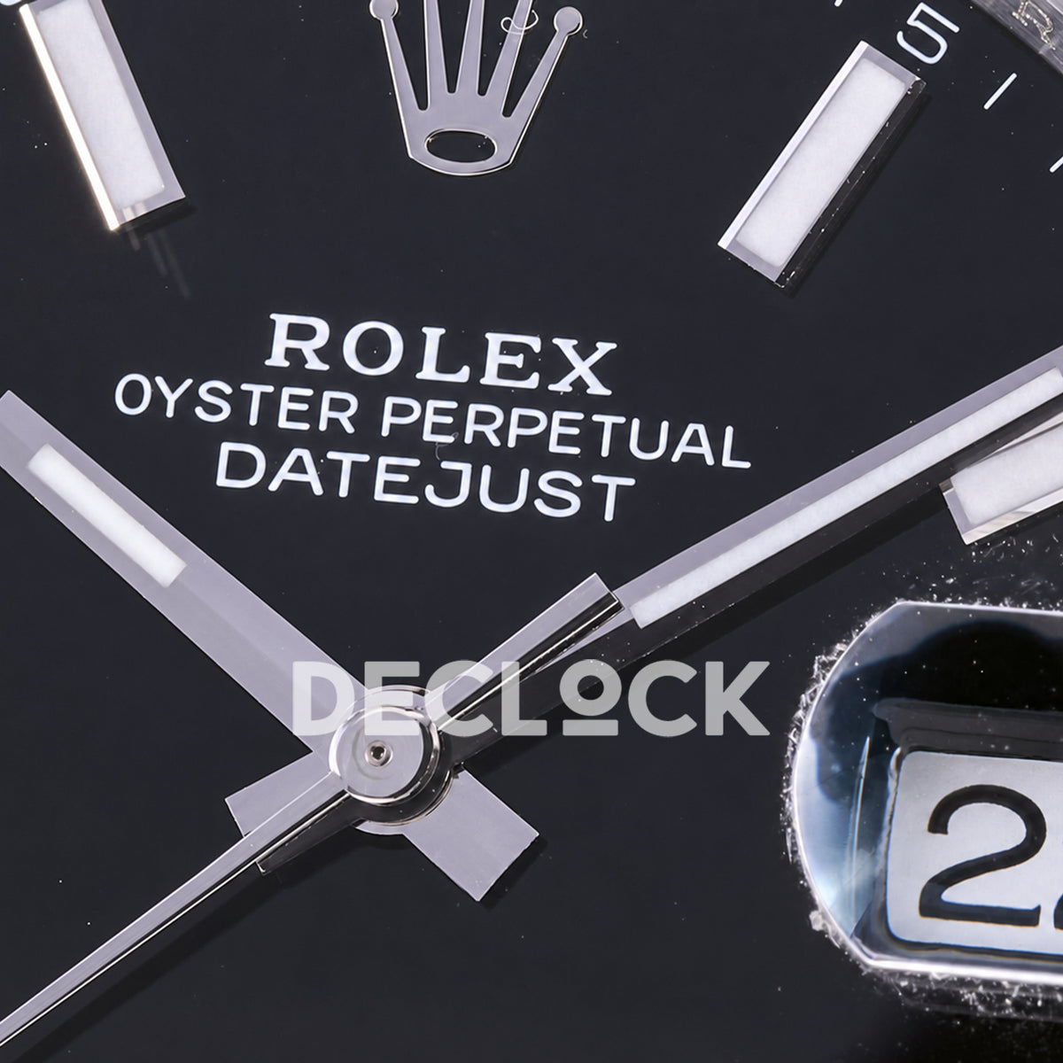 Rolex Datejust 41 126334 Black Stick Dial Jubilee JF JH3235 Free Sprung