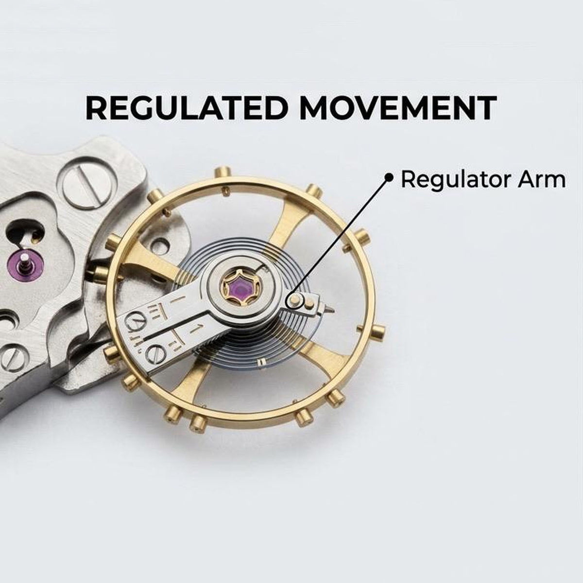 Regulated balance mechanism