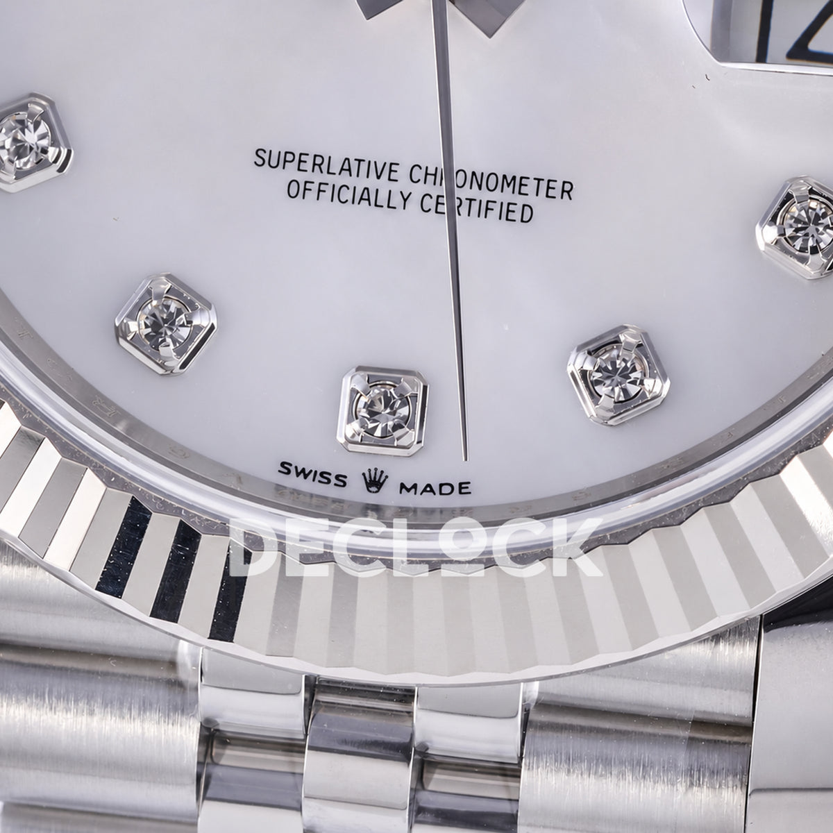 Rolex Datejust 41 126334 White Diamond Dial Jubilee JF JH3235 Free Sprung