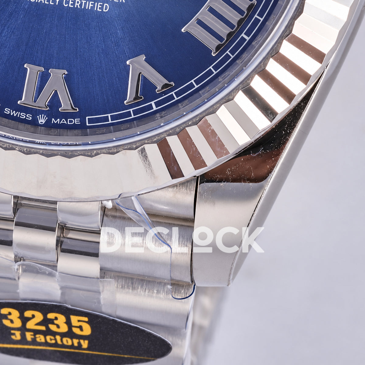 Rolex Datejust 41 126334 Blue Roman Dial Jubilee JF JH3235 Free Sprung