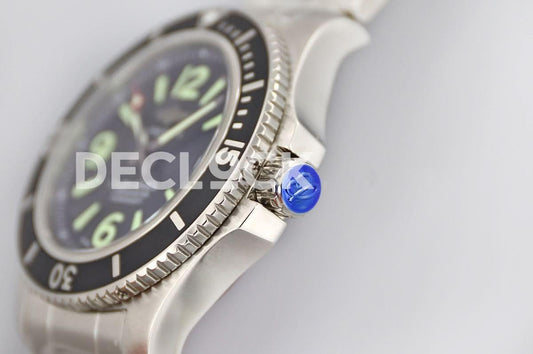 Replica Breitling Superocean Automatic 44mm in Black Dial on Black Bezel Ref: A17367D71B1A1 |  Declock.
