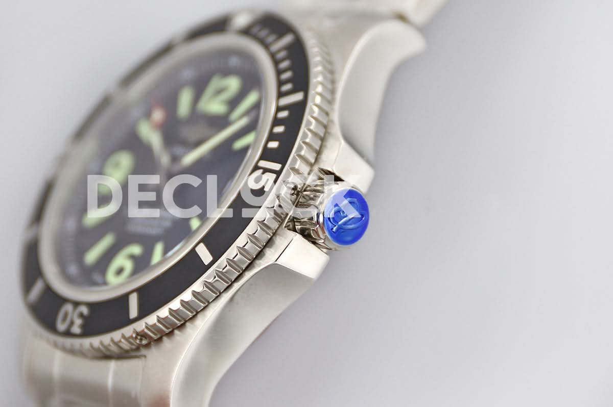 Superocean Automatic 44mm in Black Dial on Black Bezel Ref: A17367D71B1A1