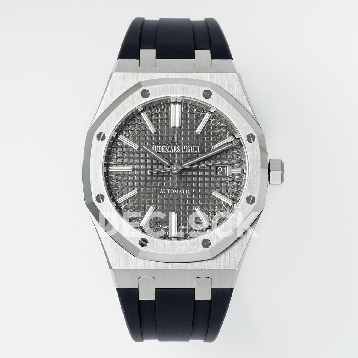 Replica Audemars Pigeut Royal Oak 15400 Best Edition SS/RU Grey Textured Dial APSF |  Declock.