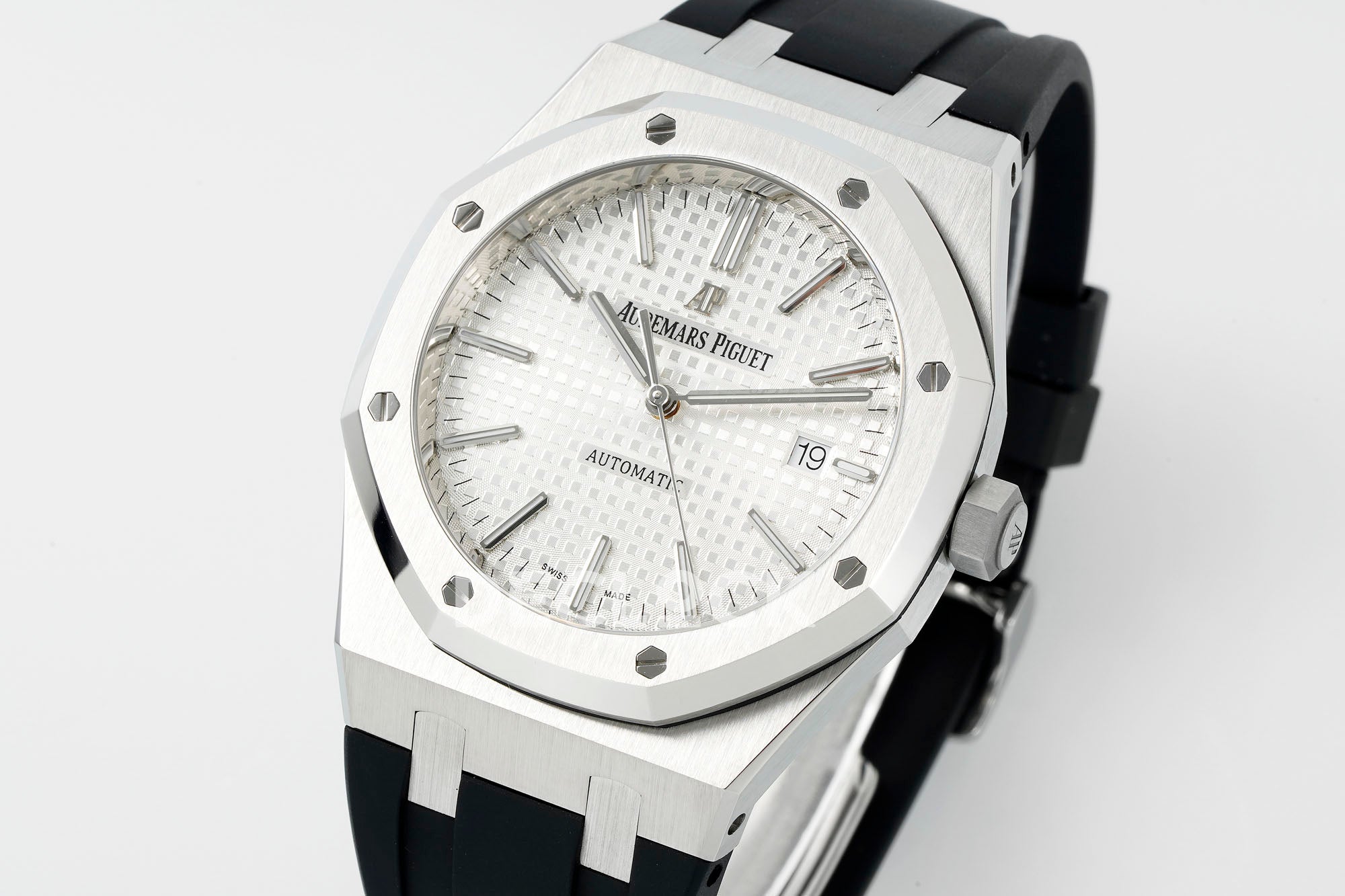 Royal Oak 15400 Best Edition SS/RU White Textured Dial APSF