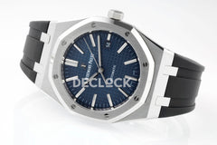 Royal Oak 15400 Best Edition SS/RU Blue Textured Dial APSF