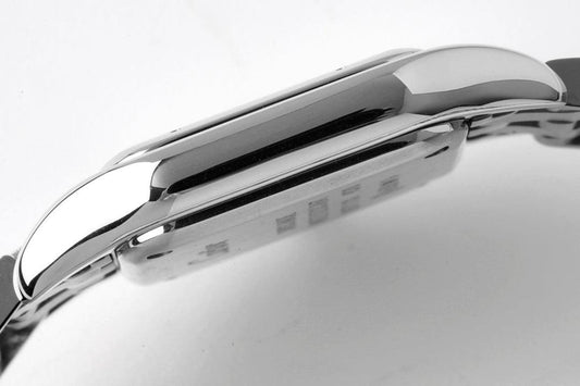 Replica Cartier Panthère Ladies 22mm SS White Dial on SS Bracelet Ronda Quartz | Declock.