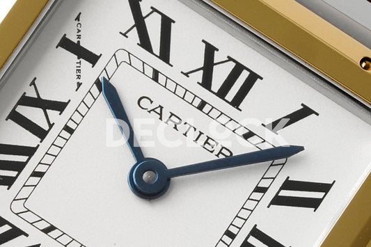 Replica Cartier Panthère Ladies 27mm YG/SS BVF 1:1 Best Edition White Dial on YG/SS Bracelet Ronda Quartz | Declock.