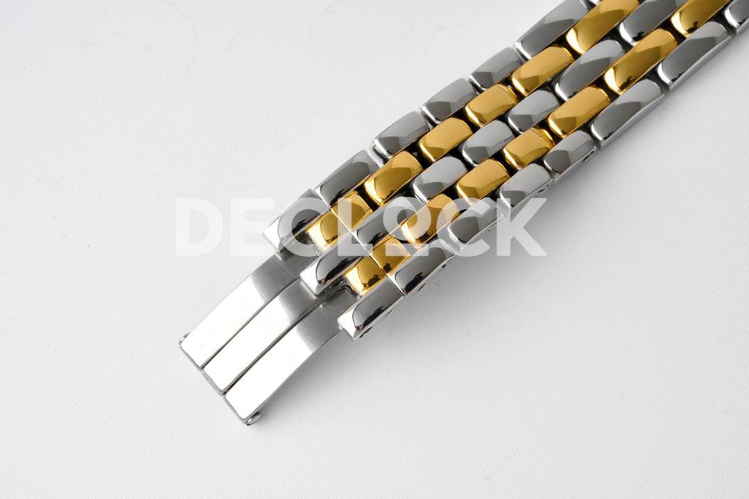 Replica Cartier Panthère Ladies 27mm YG/SS BVF 1:1 Best Edition White Dial on YG/SS Bracelet Ronda Quartz |  Declock.