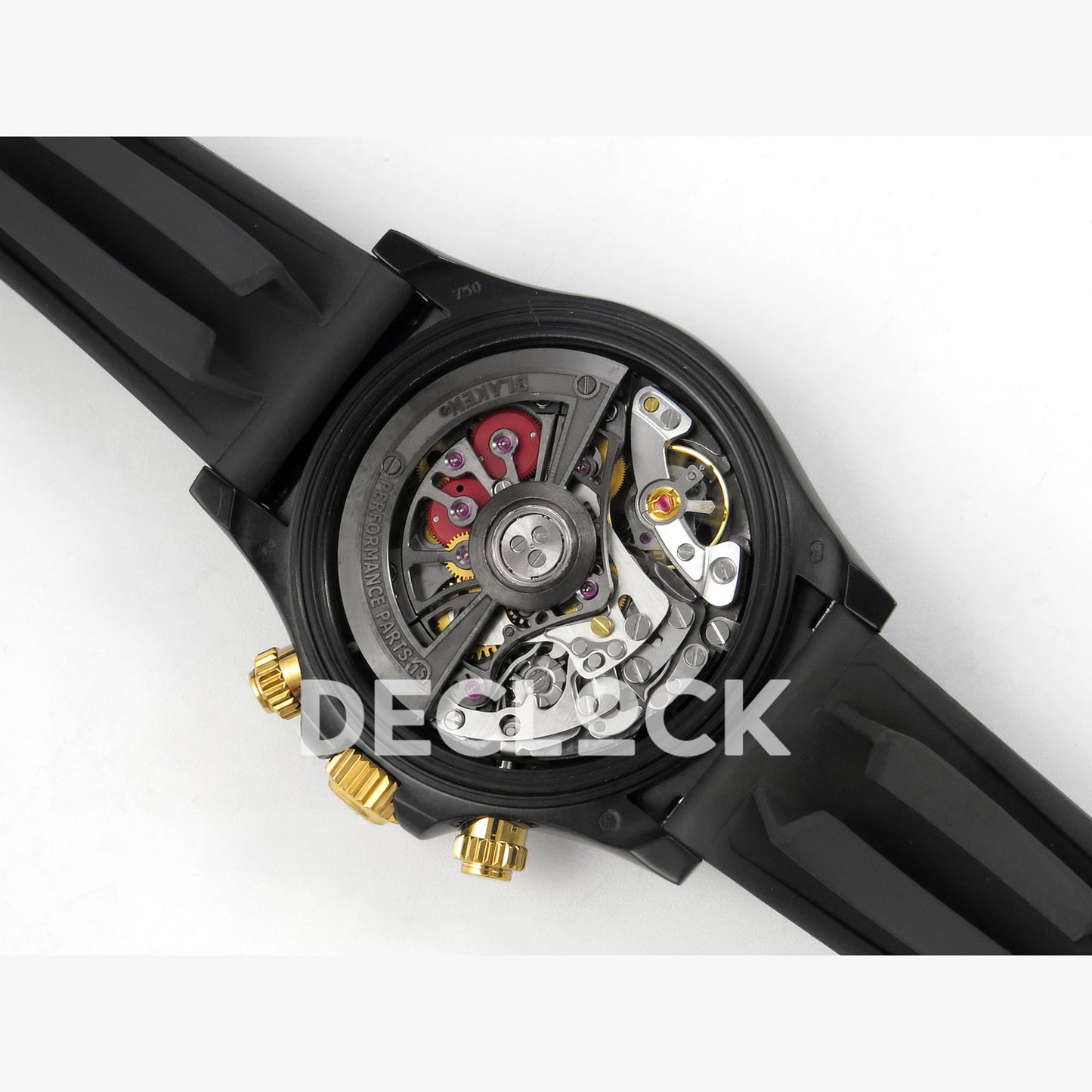 Rolex Daytona Blacken Ceramic Custom PVD SONIC Black Rubber SA4130