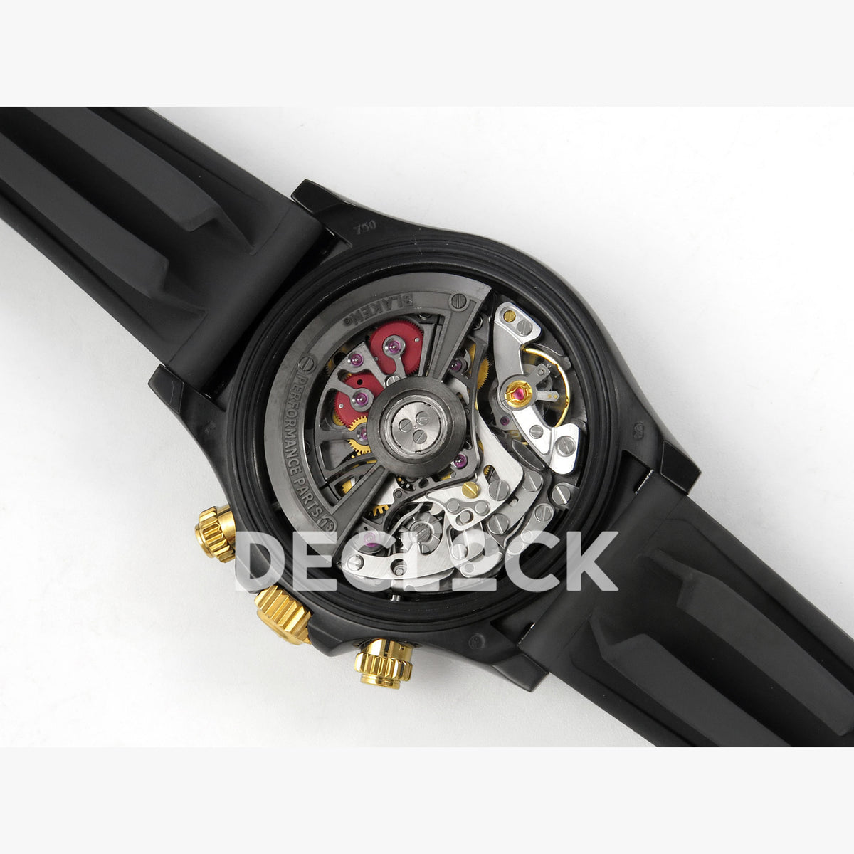 Rolex Daytona Blacken Ceramic Custom PVD SONIC Black Rubber SA4130