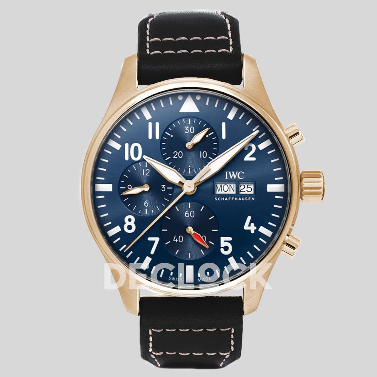 Replica IWC Pilot's IW378003 Chronograph RG |  Declock.