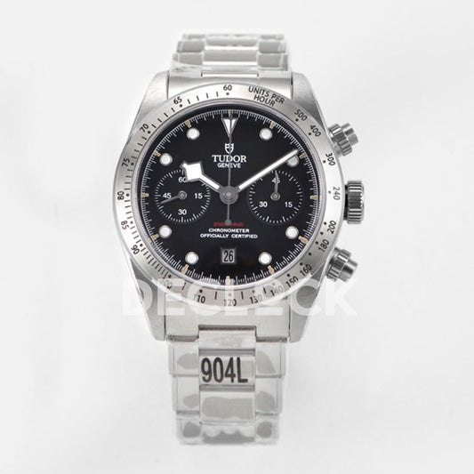 Replica Tudor Heritage Black Bay Chronograph 79350 | Declock.