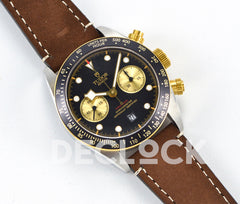 Black Bay Chrono S&G Ref: M79363N on Leather Strap